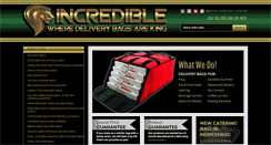 Desktop Screenshot of incrediblebag.com
