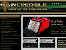 Tablet Screenshot of incrediblebag.com